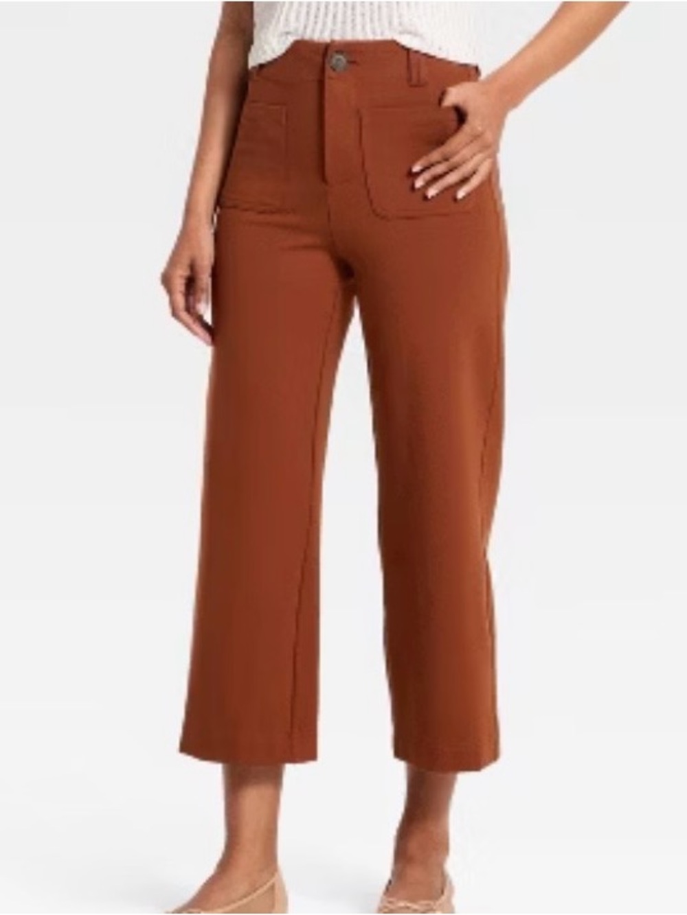 Women’s sailor straight cropped pants by A New Day
